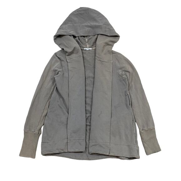 Standard James Perse Hooded Open Cardigan Sweater Women's 4/XL - Picture 1 of 11